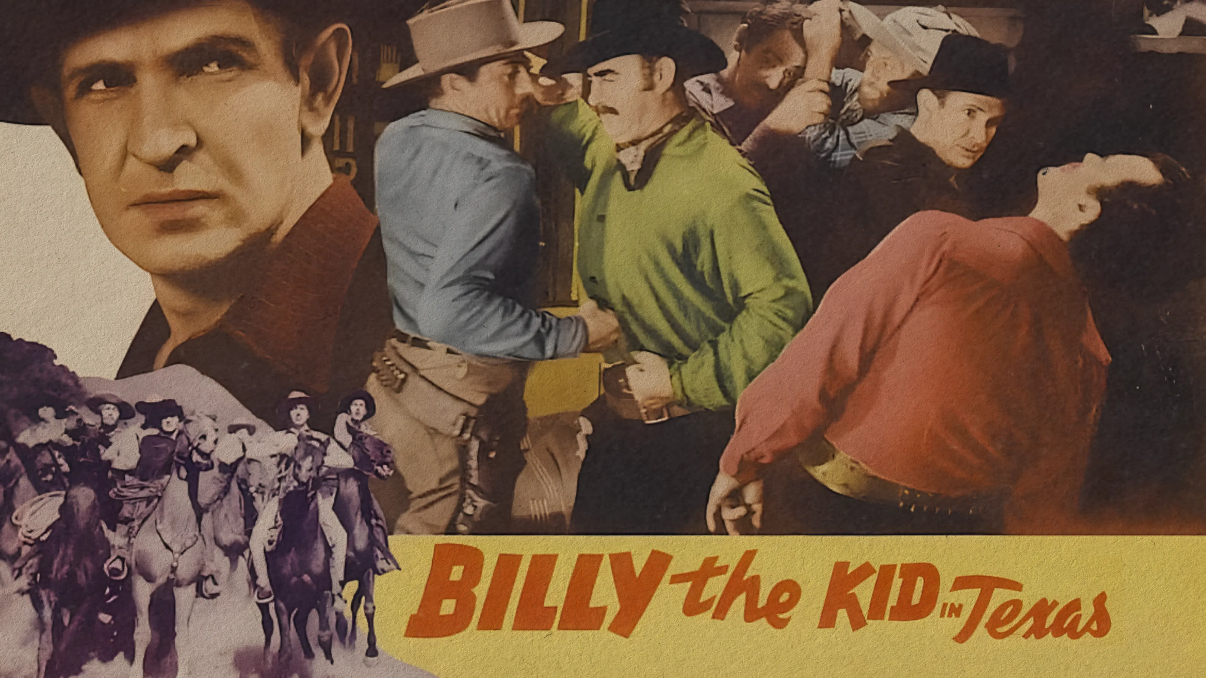 Billy the Kid in Texas poster